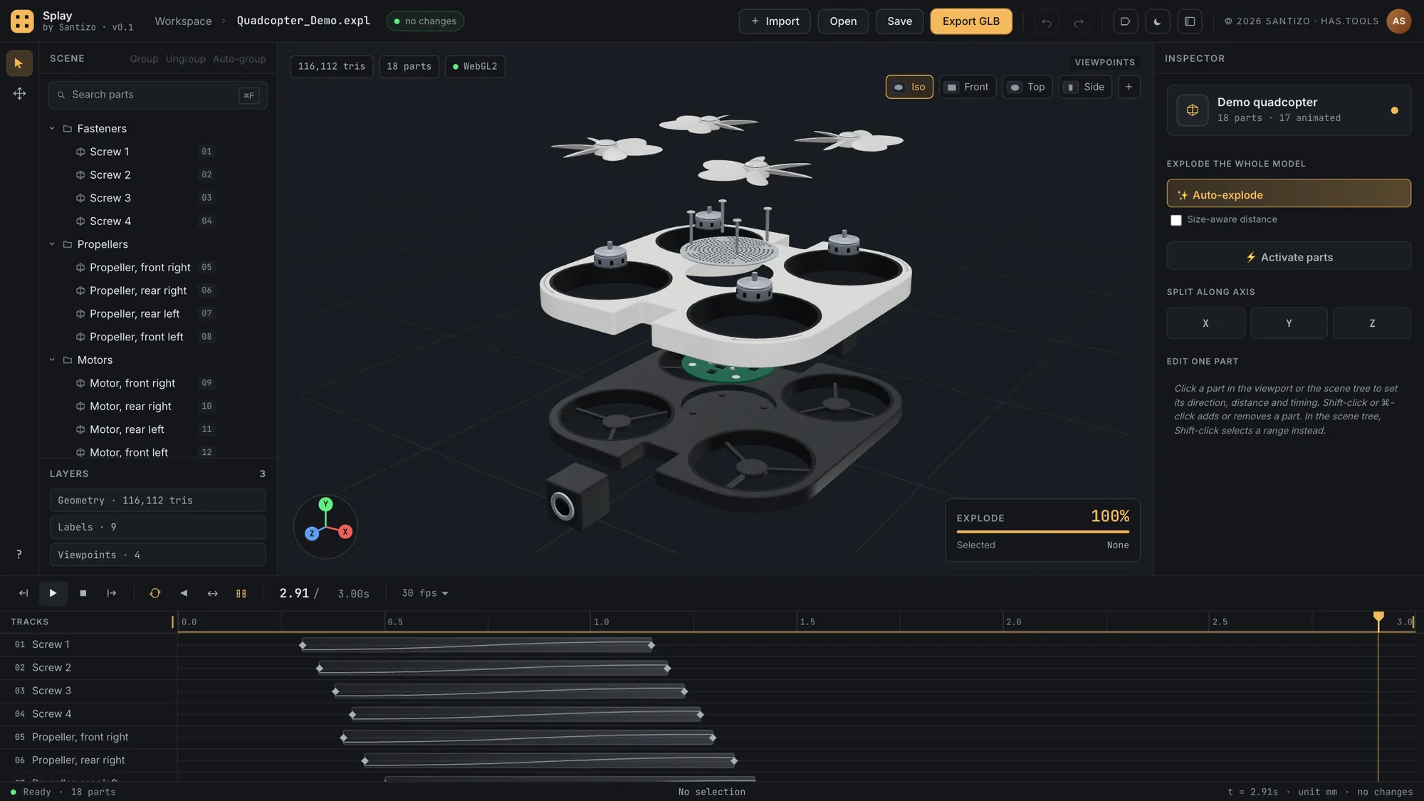 Splay screenshot